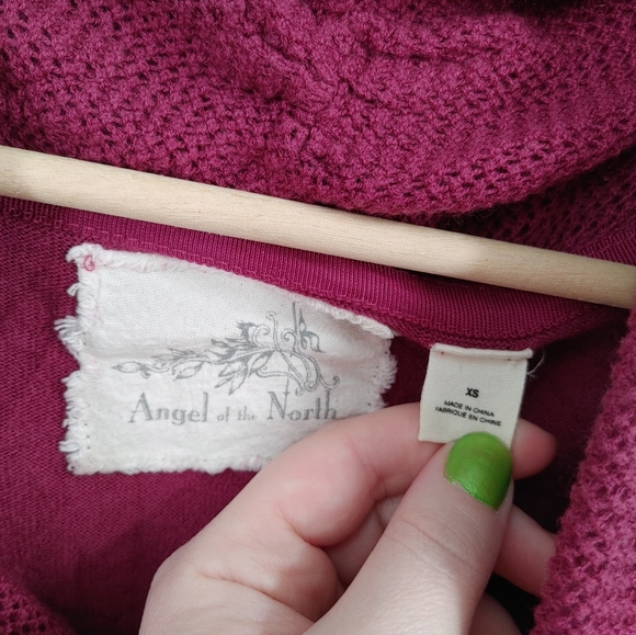 Anthropologie Angel of the North | crochet fringe sweater - Picture 3 of 6